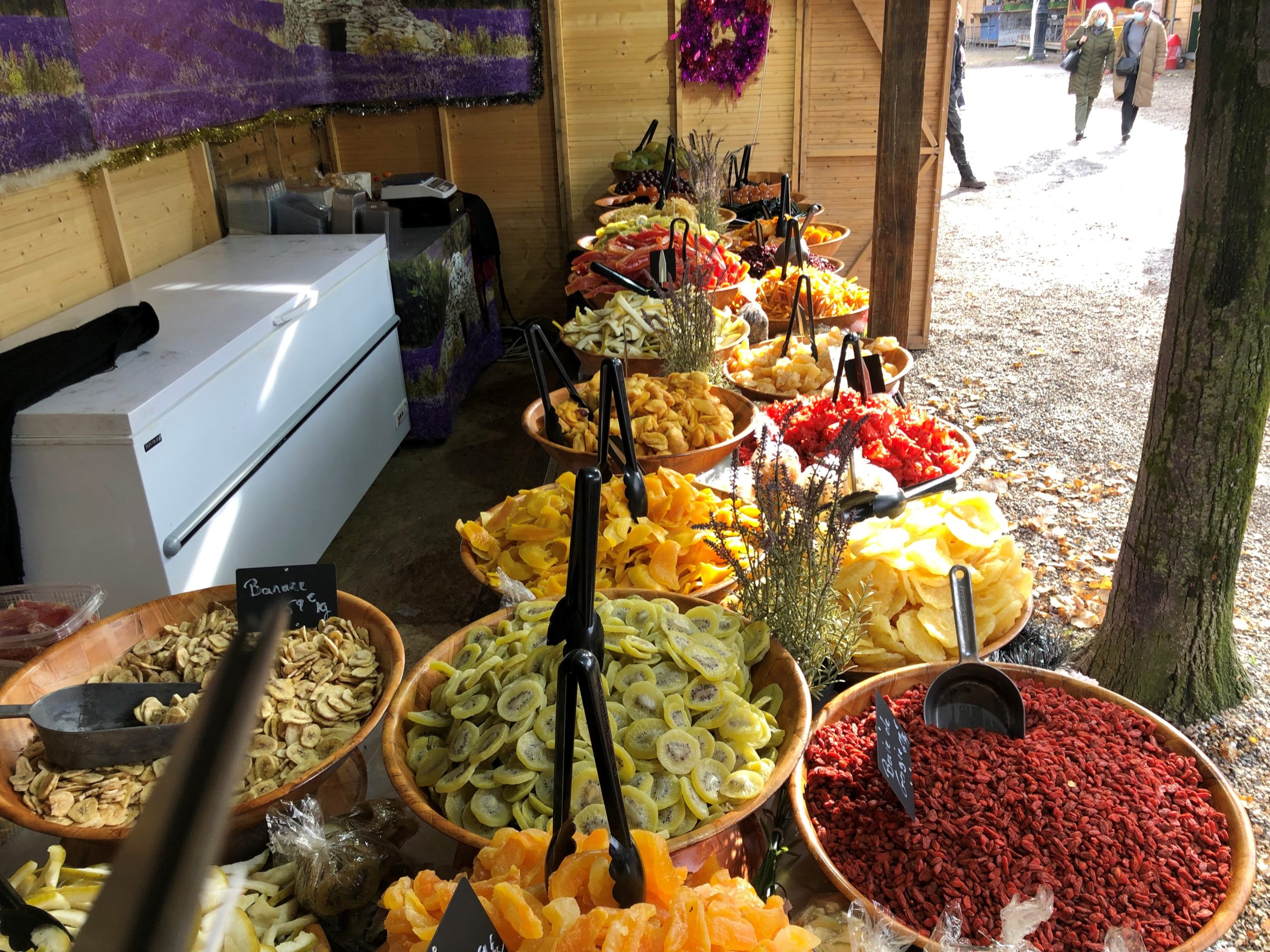 FRUITS DESHYDRATES CHALET 1920 Marché de Noël de Bordeaux 2024