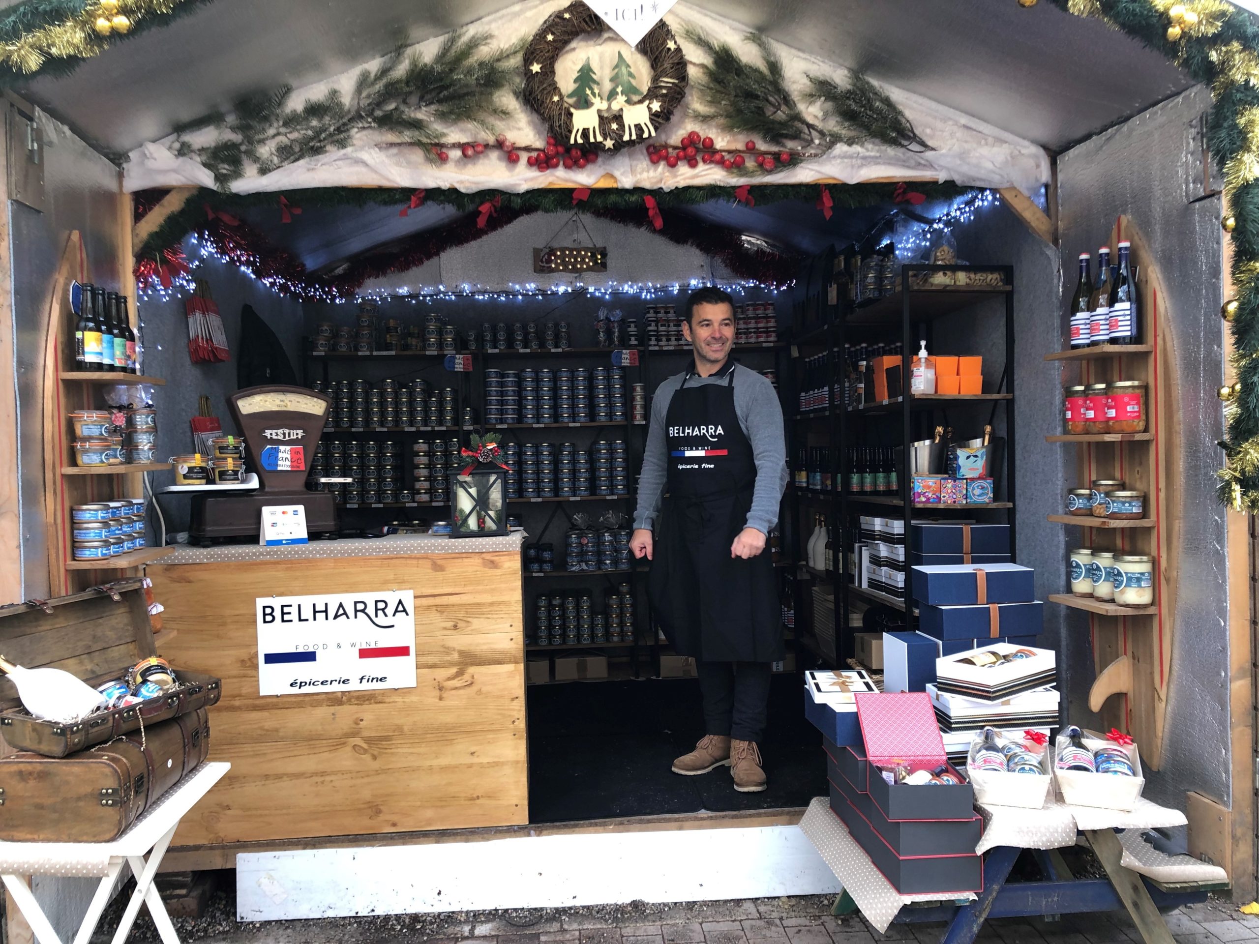 BELHARRA FOOD & WINE EPICERIE FINE CHALET 156 Marché de Noël de Bordeaux 2024