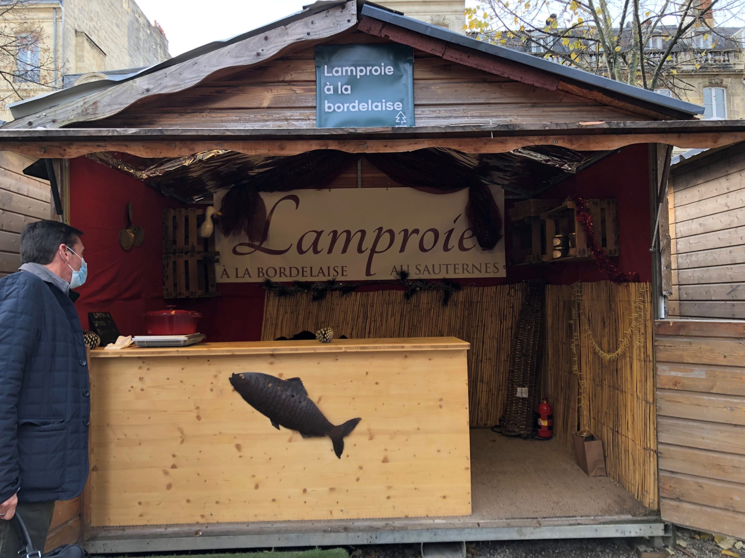 LAMPROIE A LA BORDELAISE CHALET 145 Marché de Noël de Bordeaux 2024