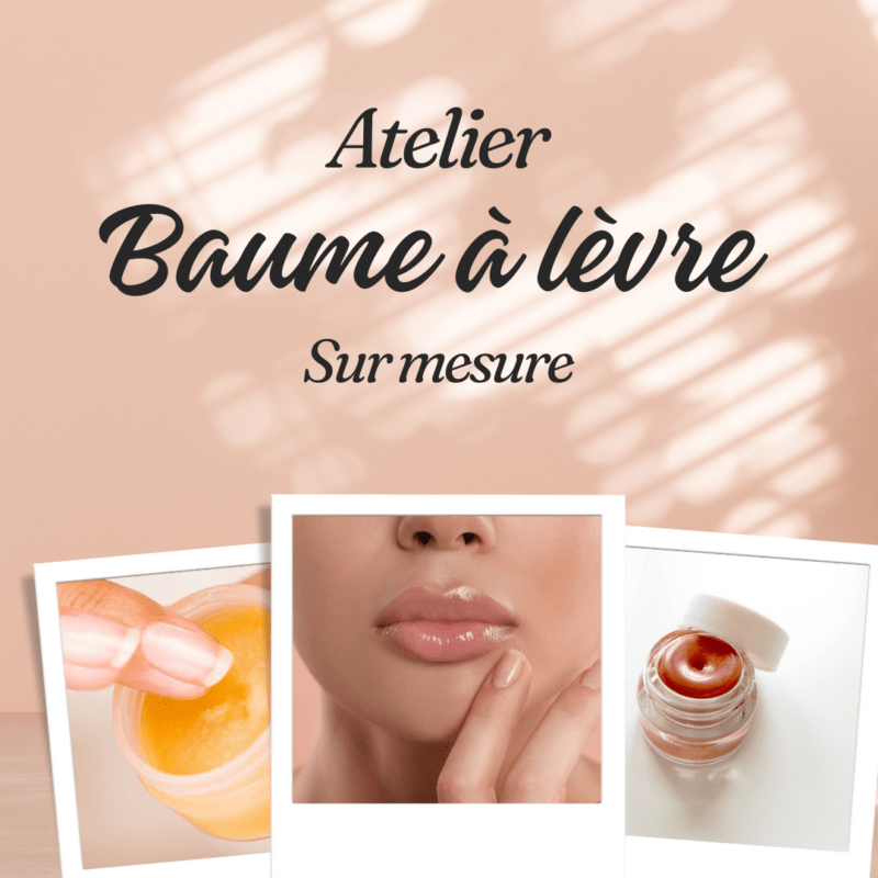 Atelier Baume à lèvres teinté ou non