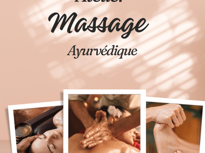 Atelier découverte du massage ayurvédique