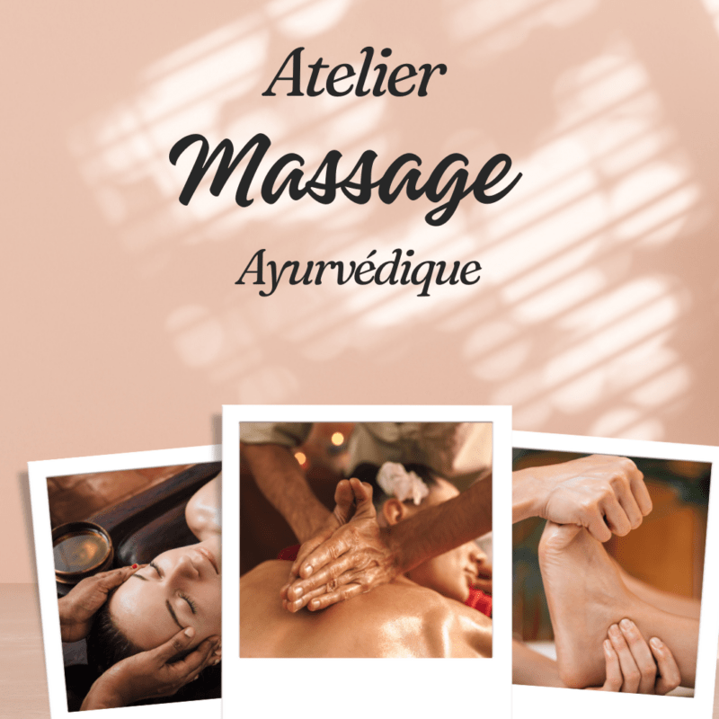 Atelier découverte du massage ayurvédique