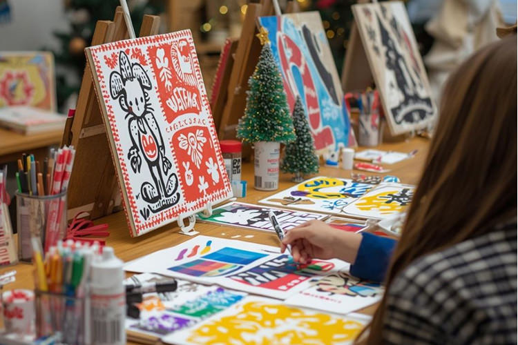 Atelier Street Art de Noël