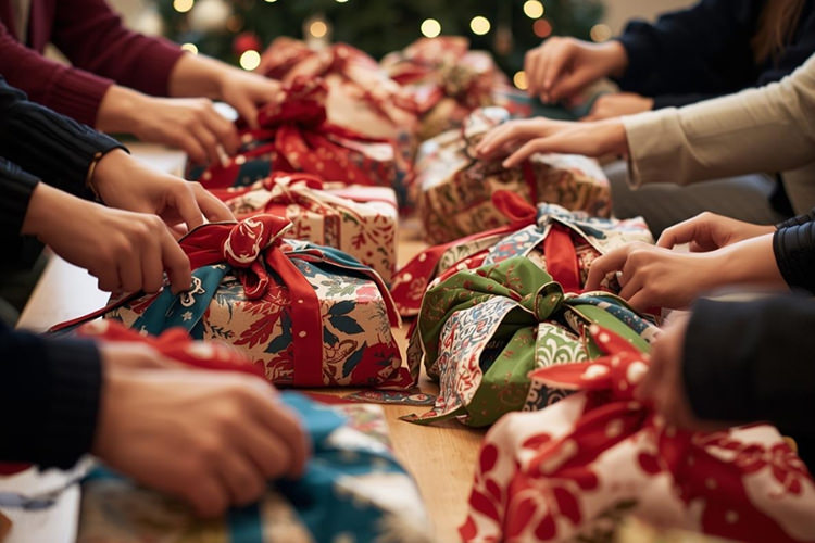 Atelier furoshiki offert par Bordeaux Métropole